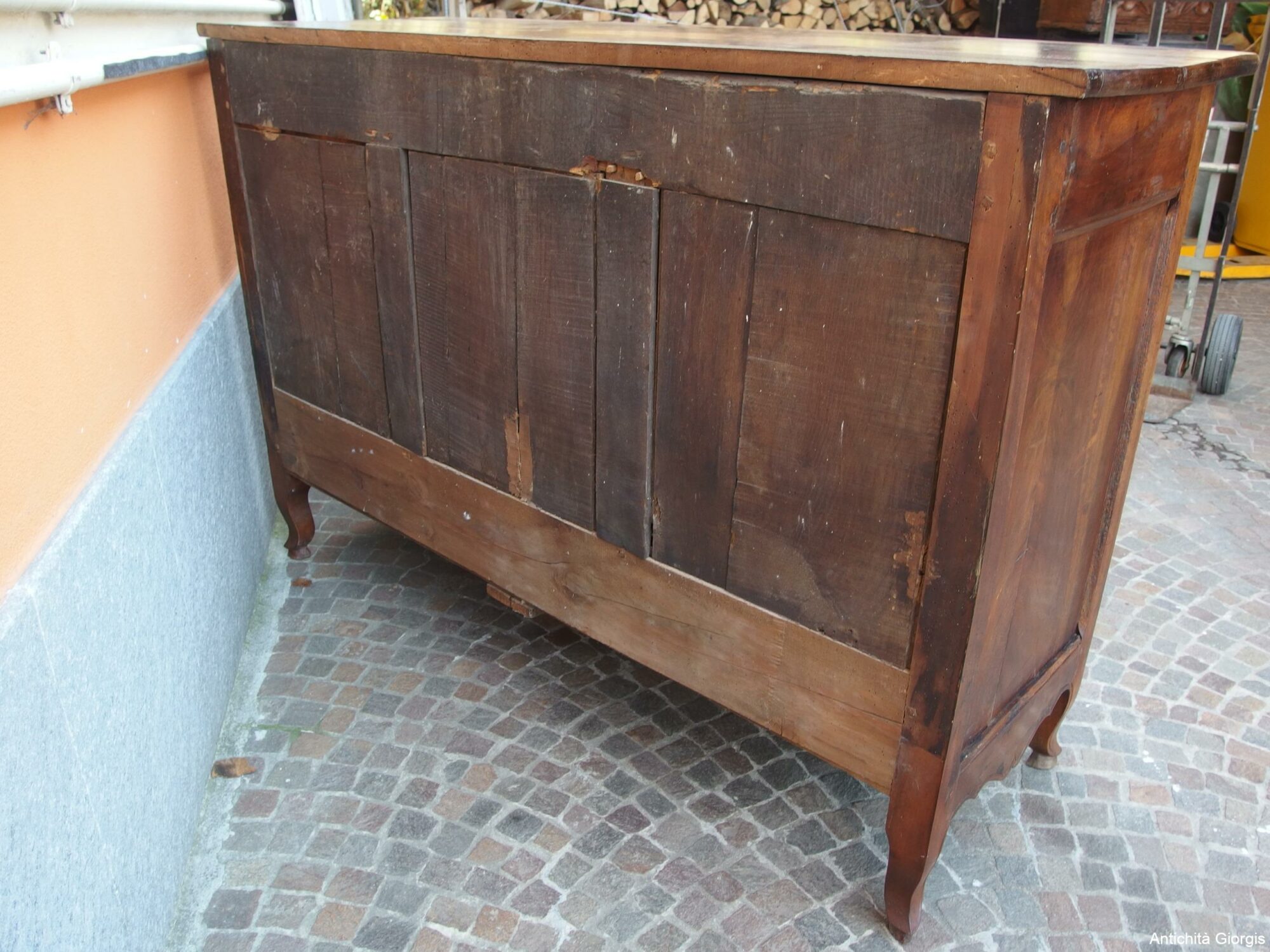 CREDENZA IN NOCE A TRE PORTE EPOCA PRIMI 800 - immagine 8