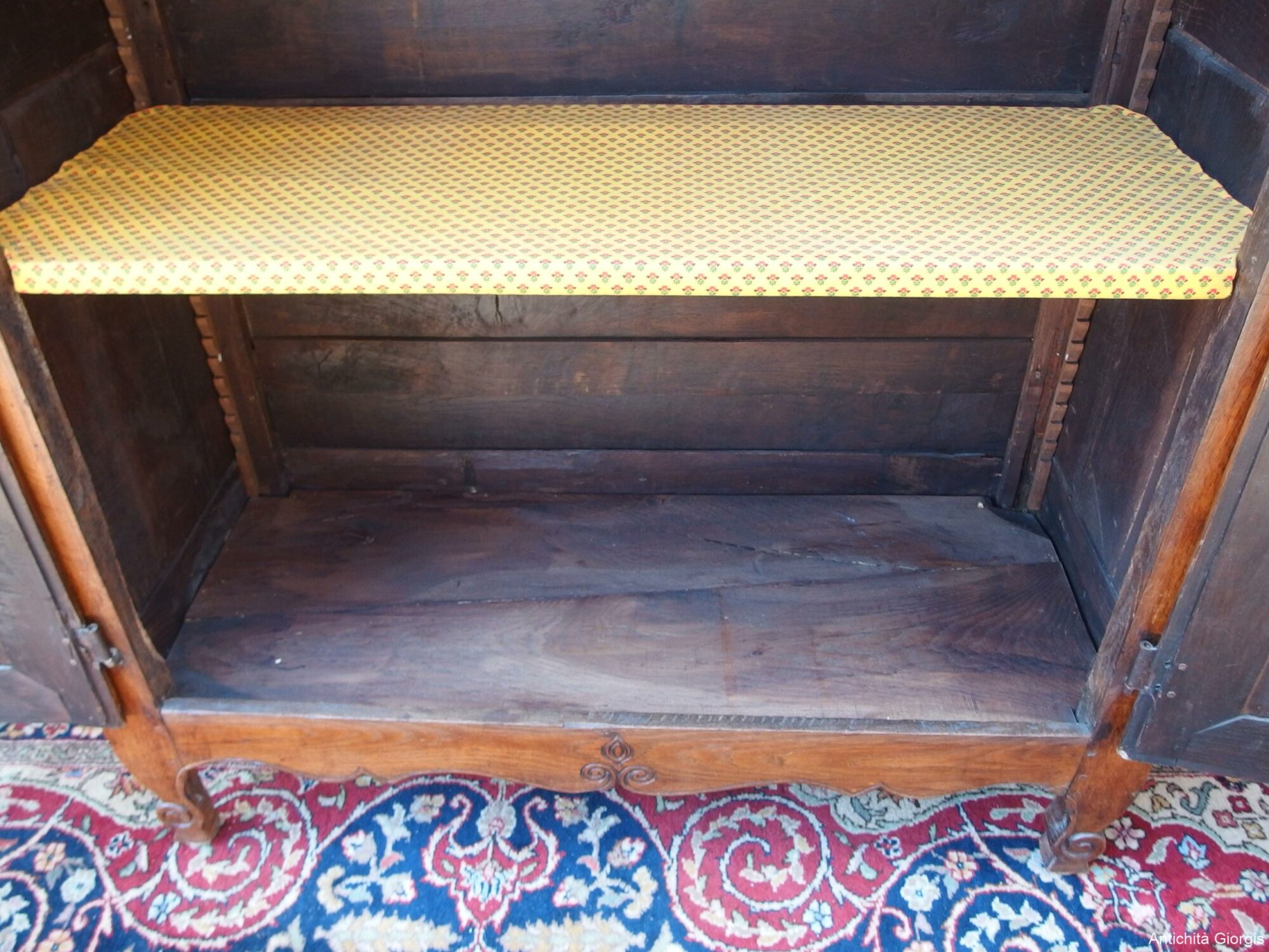 ARMADIO IN ROVERE A DUE PORTE EPOCA 800 PROVENZALE FRANCIA - immagine 17