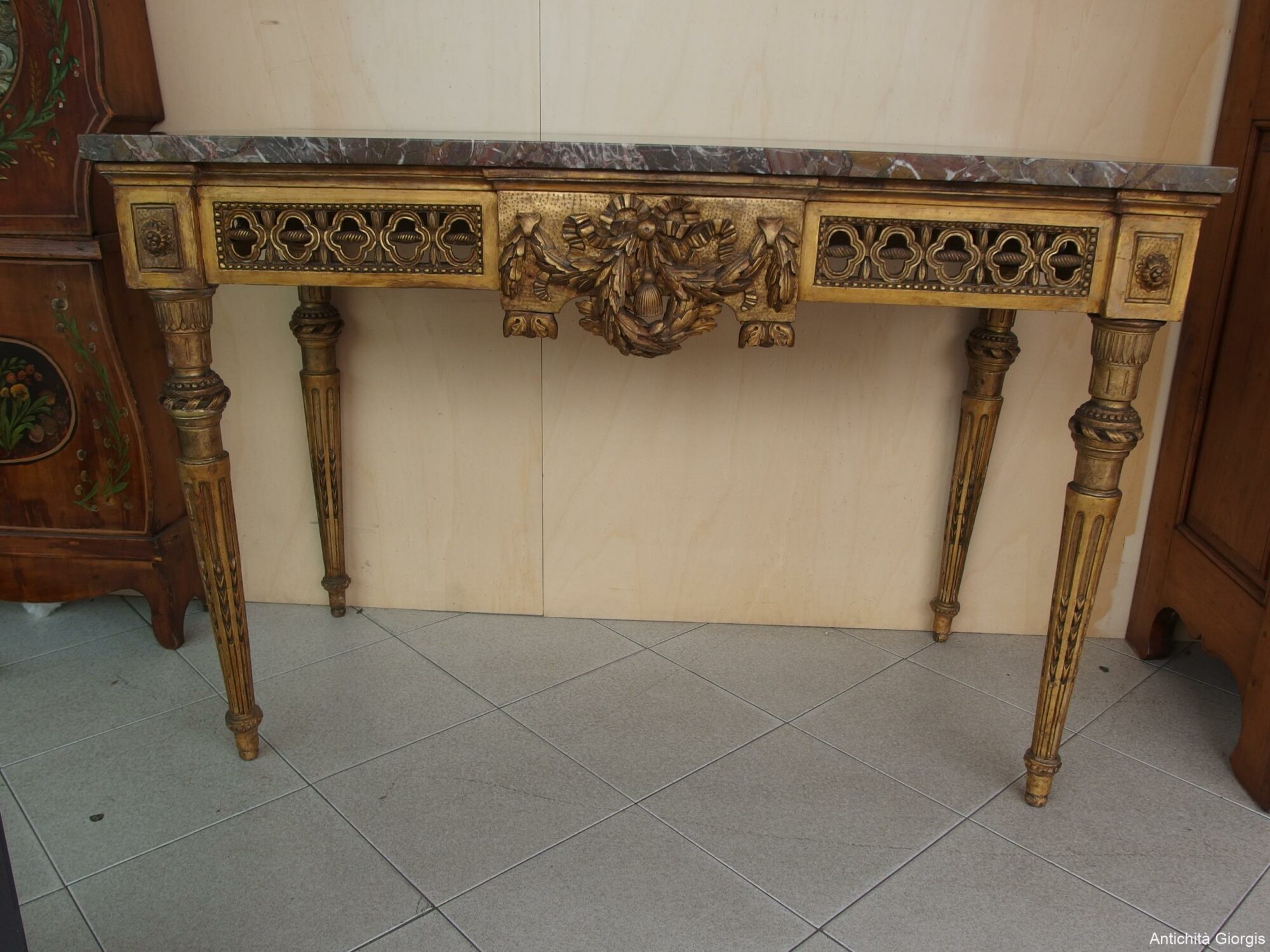 CONSOLE STILE LUIGI XVI EPOCA 700 - immagine 3