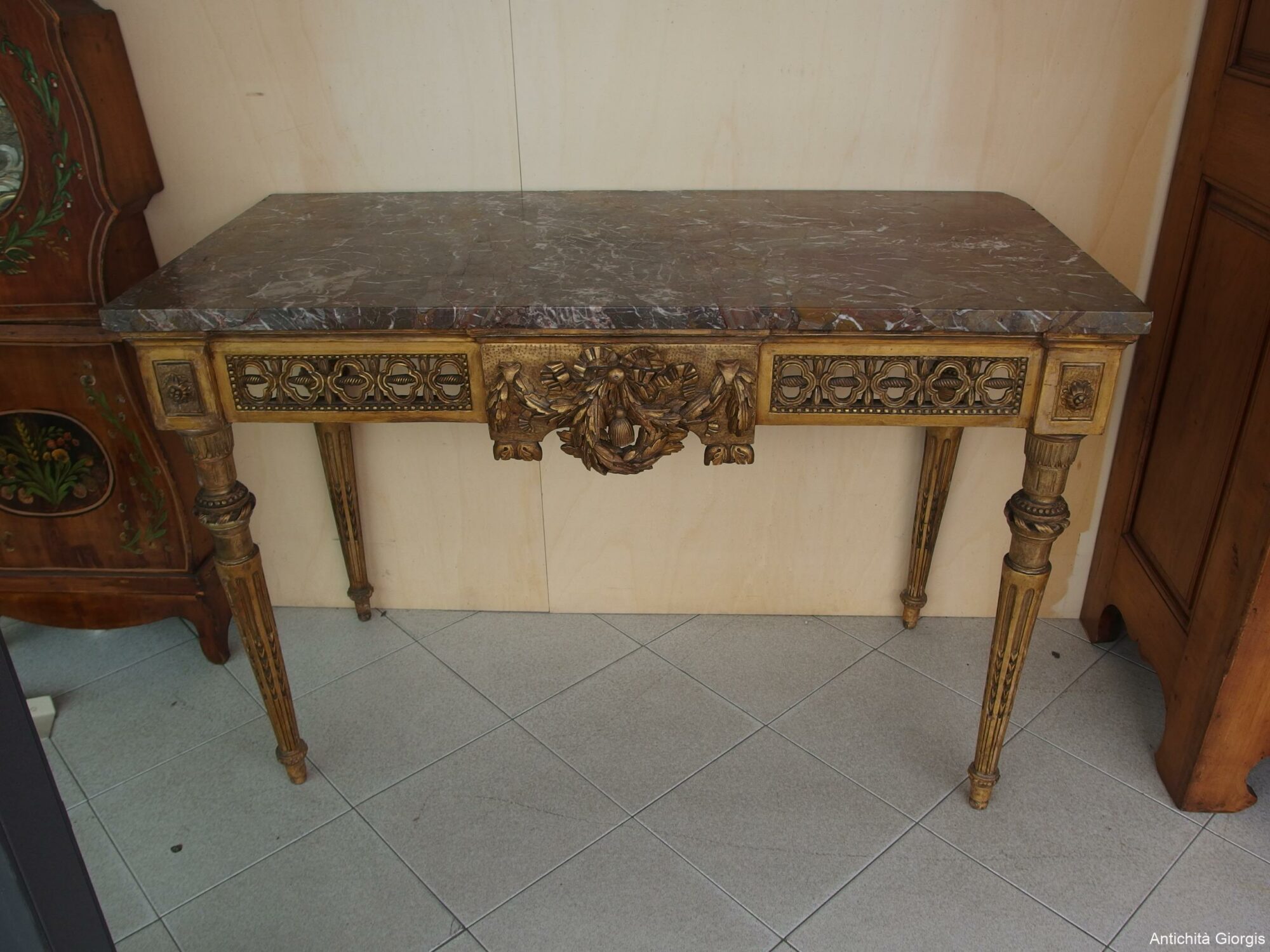 CONSOLE STILE LUIGI XVI EPOCA 700 - immagine 4