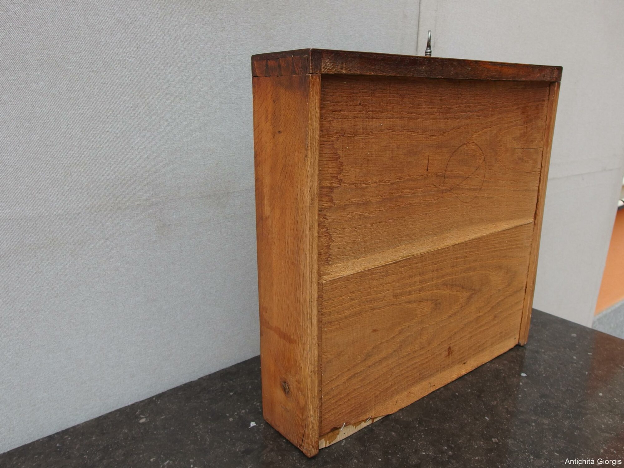 CREDENZA IN STILE IMPERO COLONNE PIENE IN PIUMA DI MOGANO RETAURATA FRANCIA - immagine 14