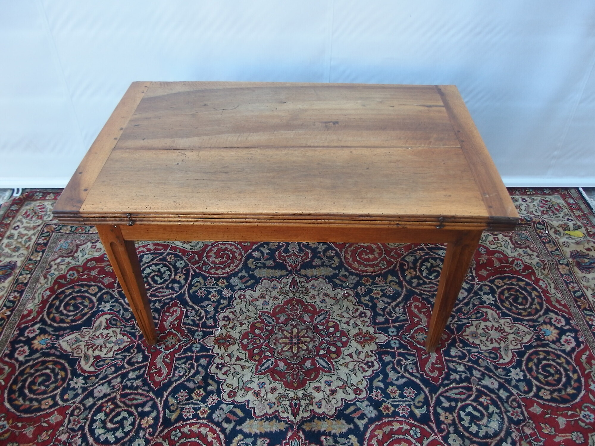 TAVOLO A LIBRO IN NOCE STILE LUIGI XVI EPOCA PRIMI 800