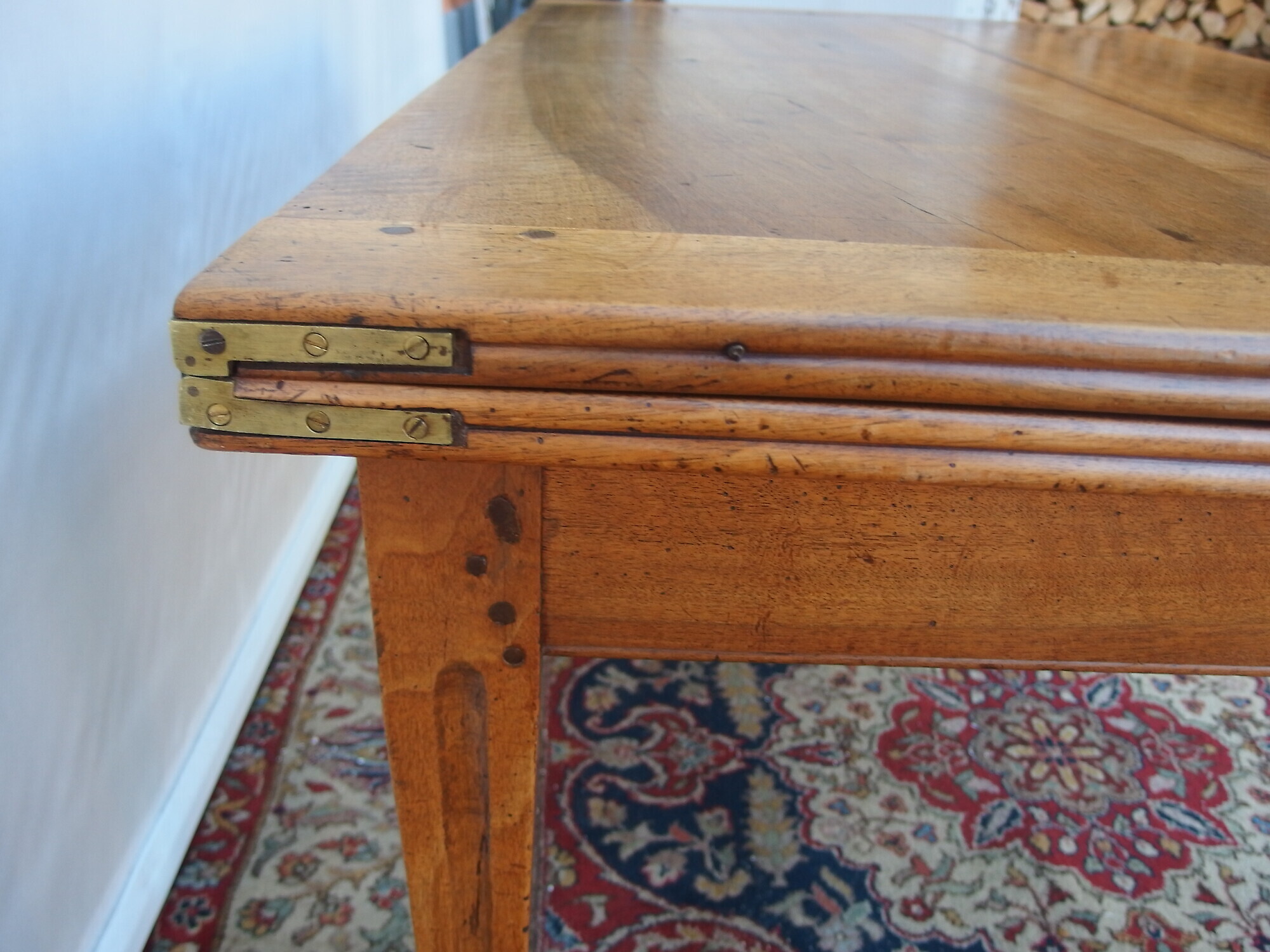 TAVOLO A LIBRO IN NOCE STILE LUIGI XVI EPOCA PRIMI 800