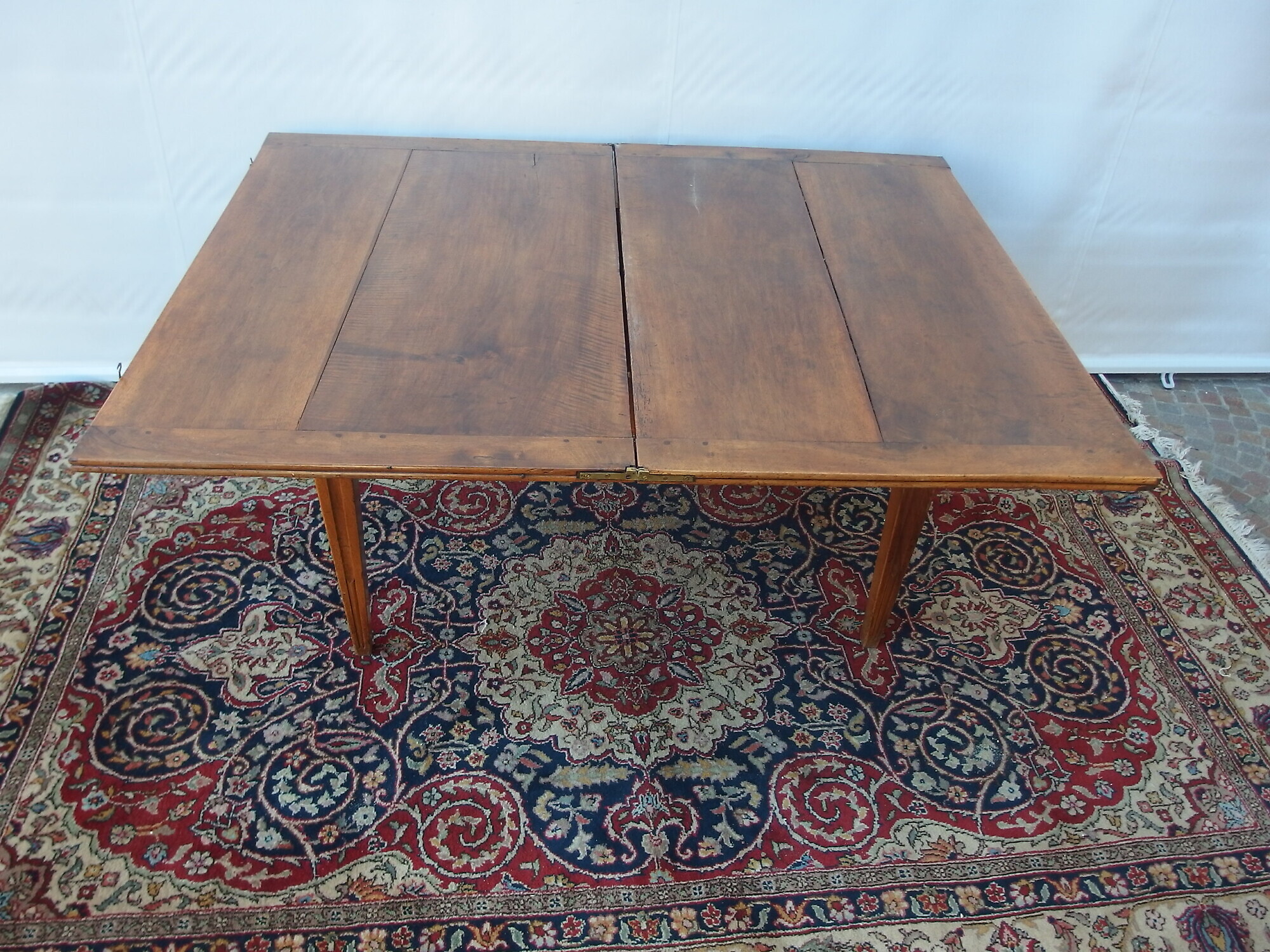 TAVOLO A LIBRO IN NOCE STILE LUIGI XVI EPOCA PRIMI 800