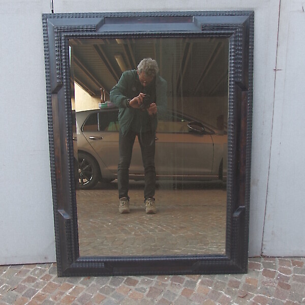 CORNICE IN LEGNO CON SPECCHIO EPOCAFINE 800