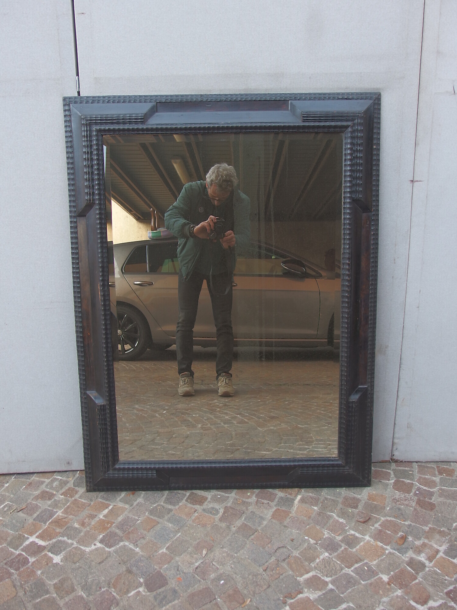 CORNICE IN LEGNO CON SPECCHIO EPOCAFINE 800