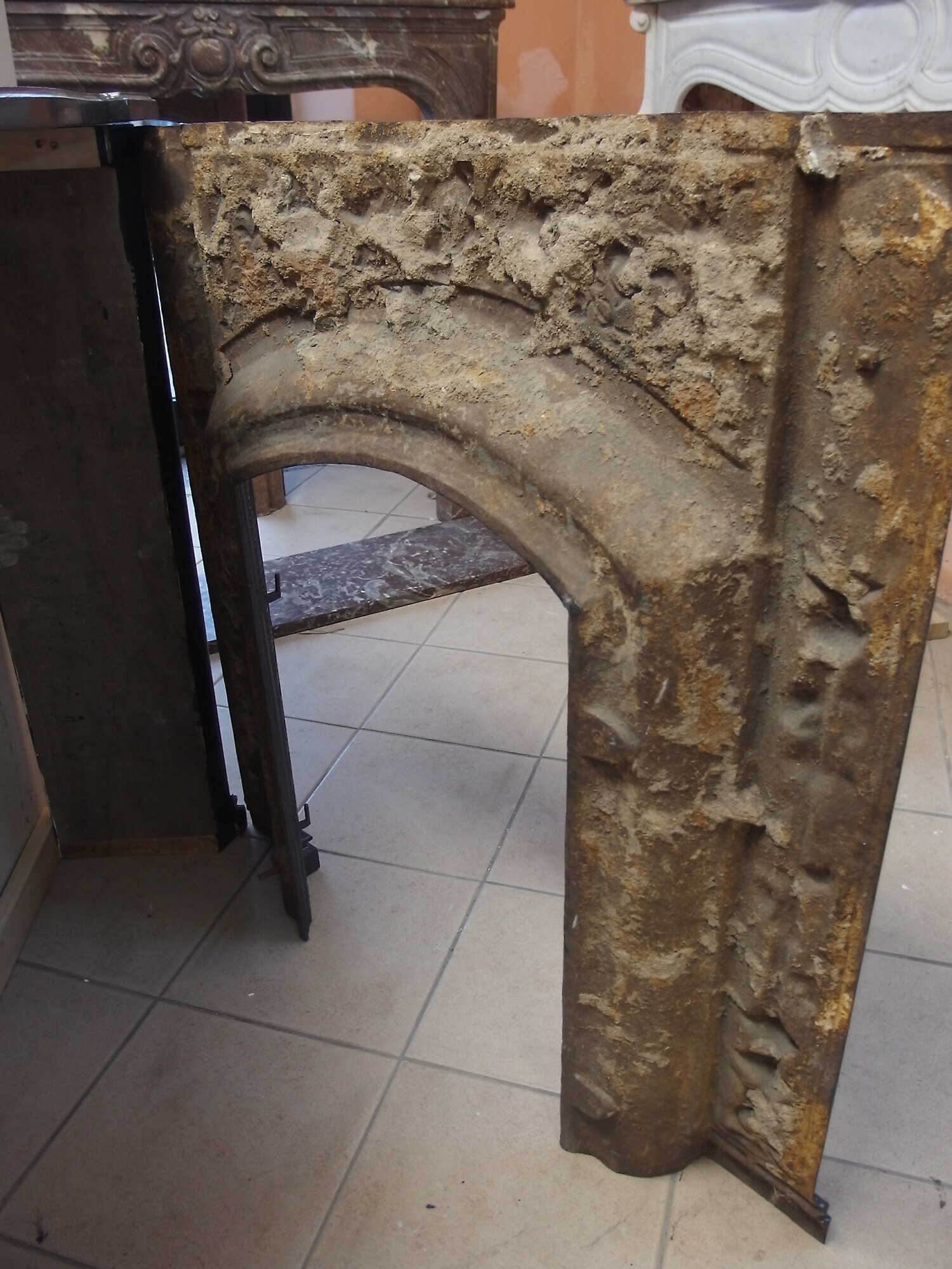 PICCOLO CAMINO IN GHISA FINE 800 FRANCIA