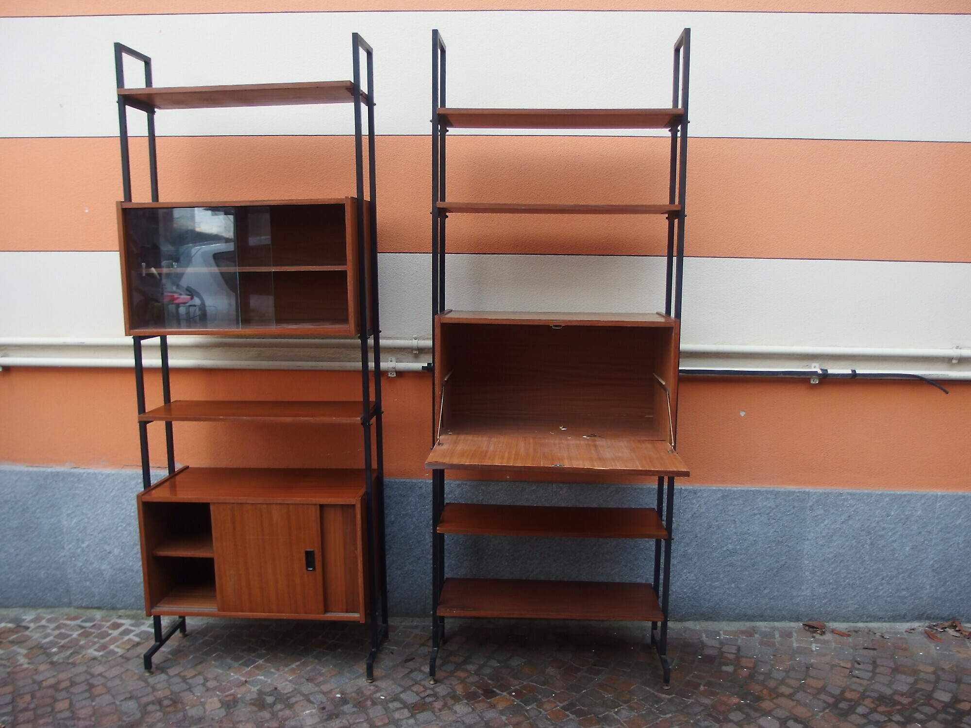 N. DUE LIBRERIE VINTAGE ANNI 60-70