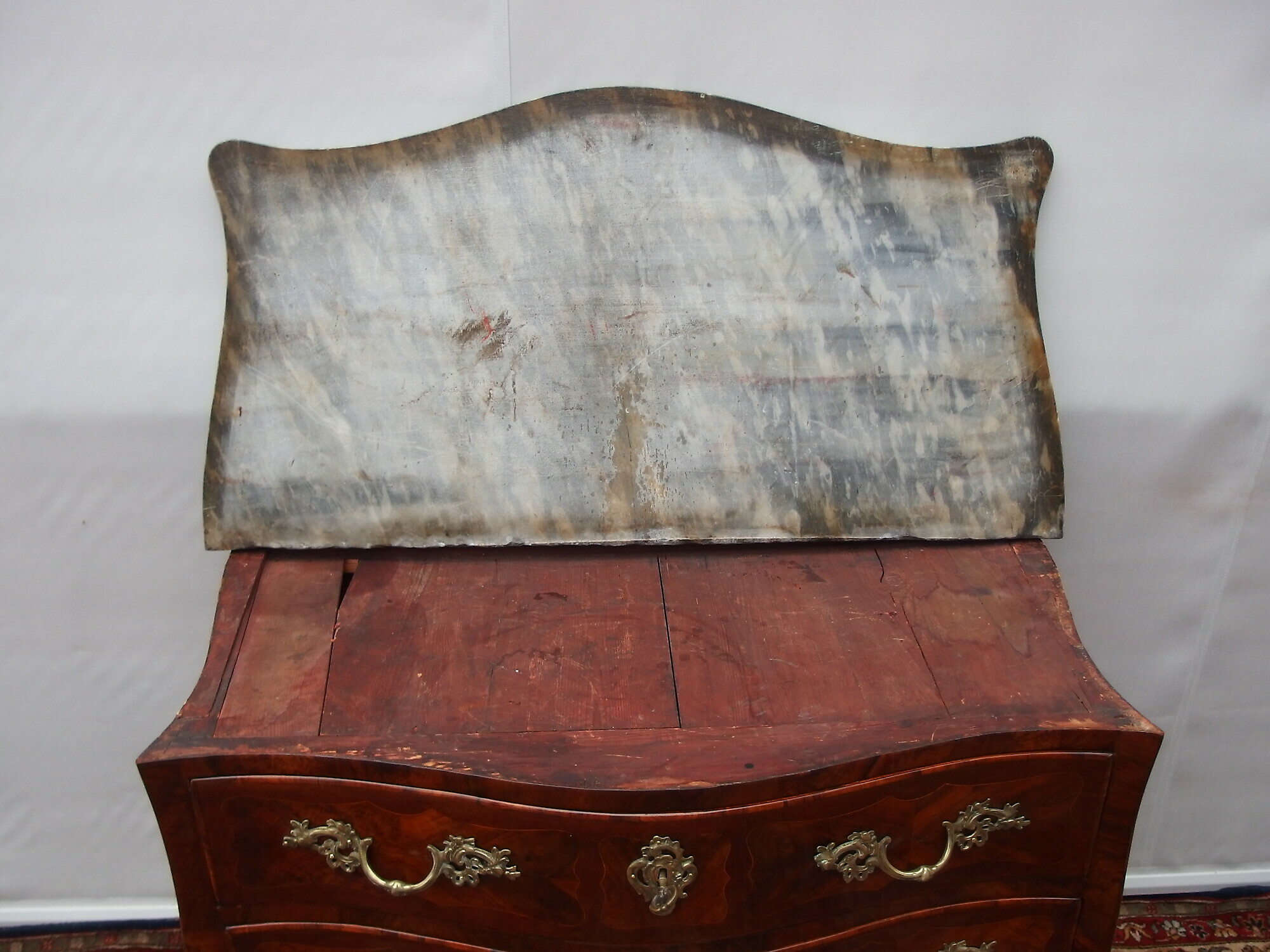 CASSETTONE RESTAURATO EPOCA 700 LASTRONATO STILE LUIGI XV FRANCIA