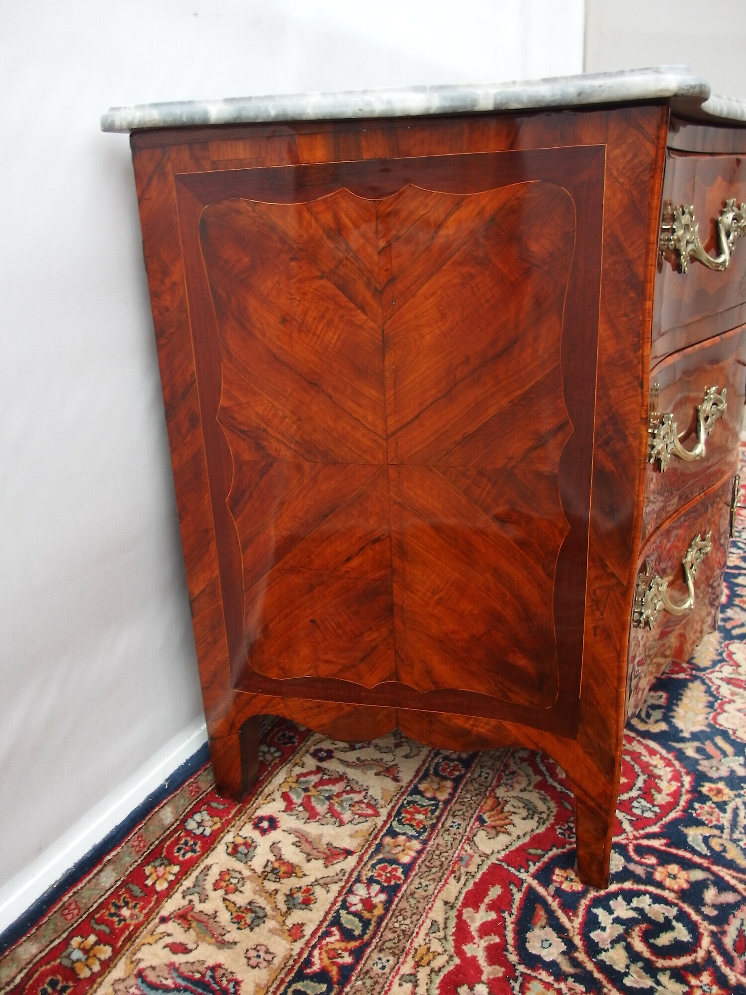 CASSETTONE RESTAURATO EPOCA 700 LASTRONATO STILE LUIGI XV FRANCIA