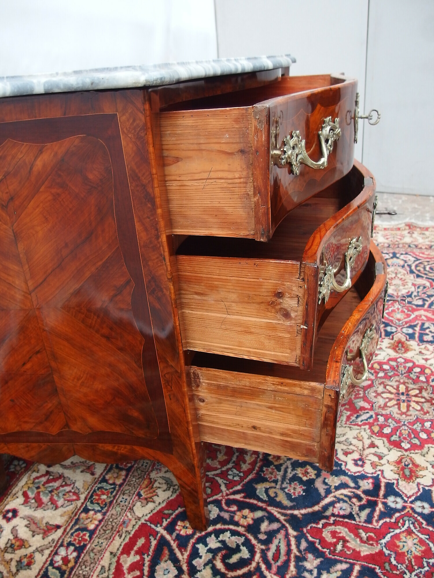 CASSETTONE RESTAURATO EPOCA 700 LASTRONATO STILE LUIGI XV FRANCIA