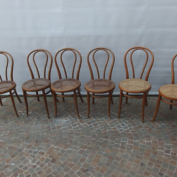 N.6 SEDIE THONET EPOCA FINE 800 PRIMI 900