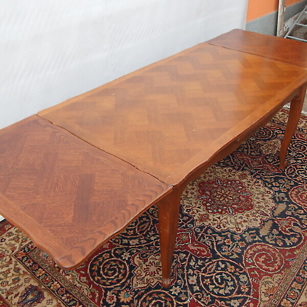 TAVOLO A TIRO IN ROVERE PROVENZALE EPOCA 900