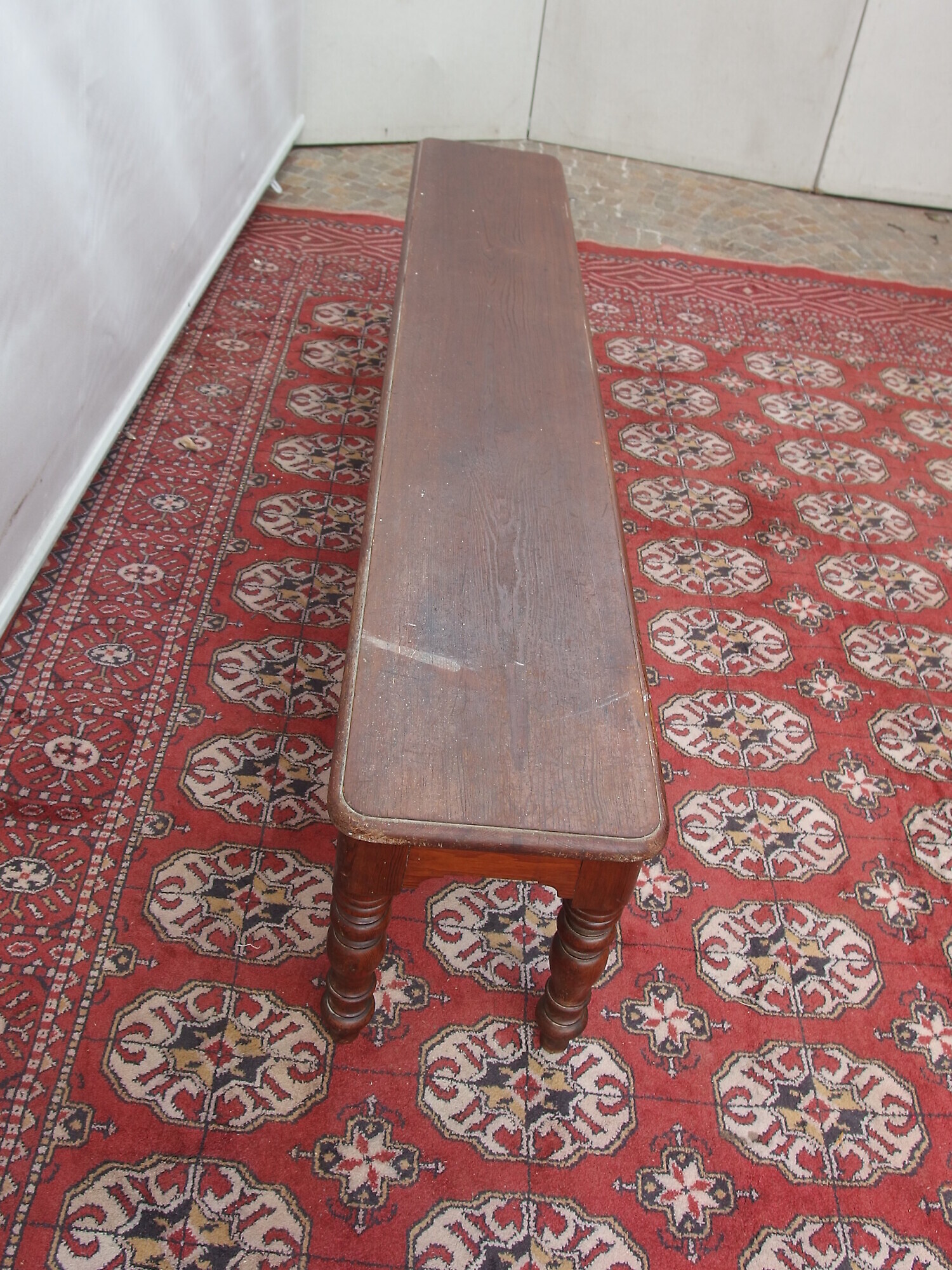 PANCA RUSTICA IN LARICE EPOCA 800