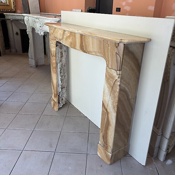 CAMINO IN MARMO ONICE STILE DECO’ FRANCIA